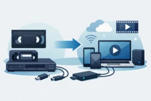 How to Convert VHS Tapes to Digital Safely