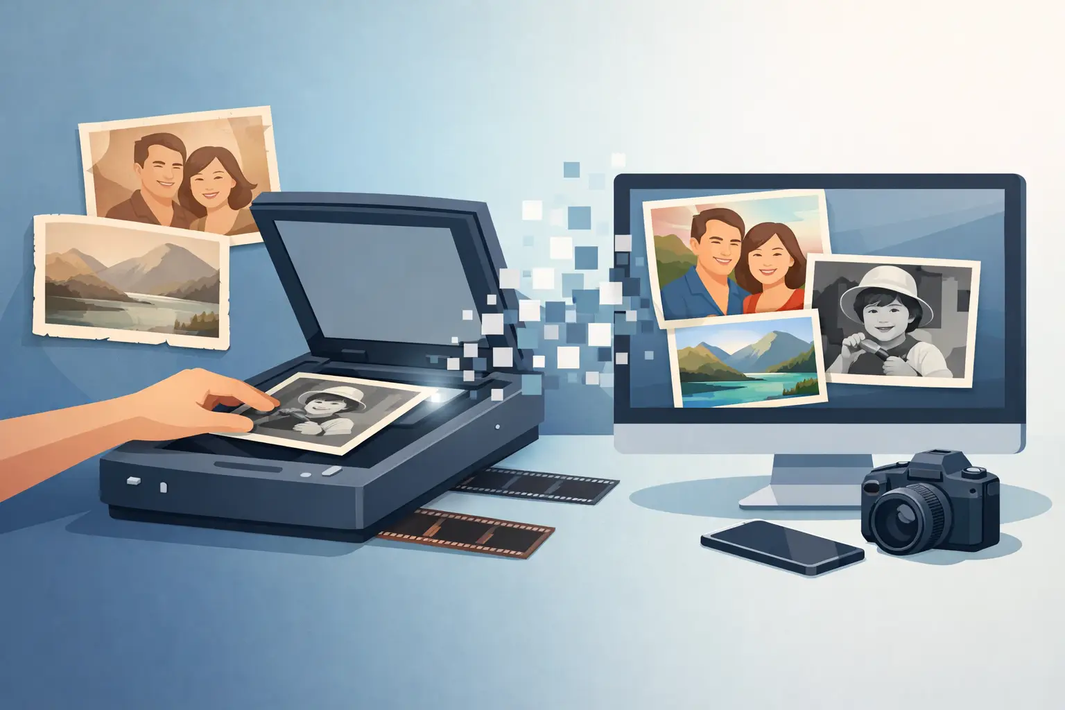 How to Digitize Old Photos Without Losing Detail