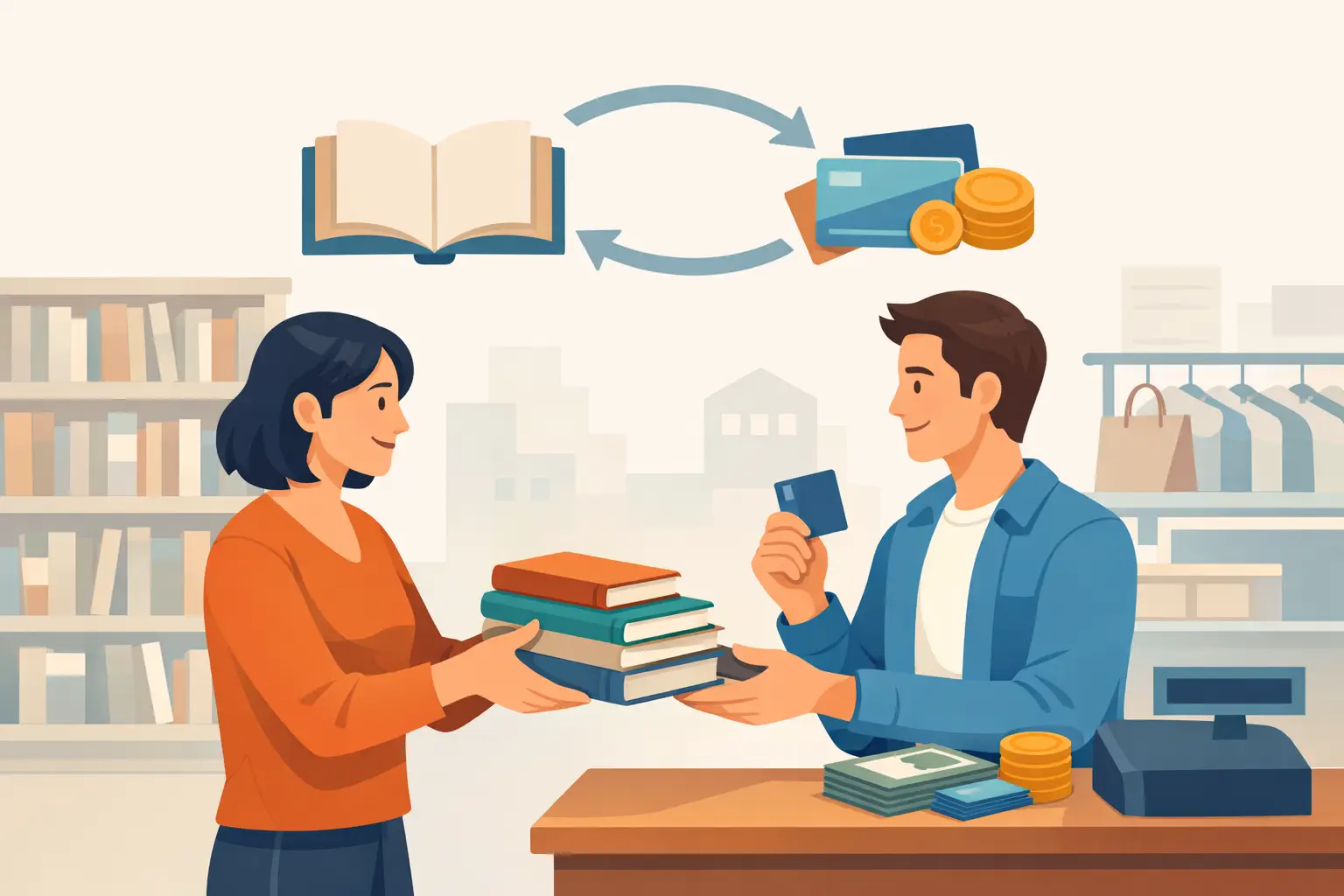 How to Trade Books for Store Credit Locally