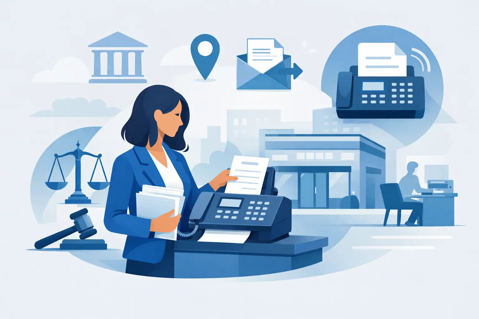 Where to Fax Legal Documents Near You Today