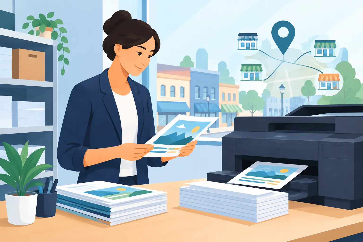 Business Printing That Keeps Local Work Moving