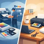 Print Shop Versus Home Printer: What Pays Off?
